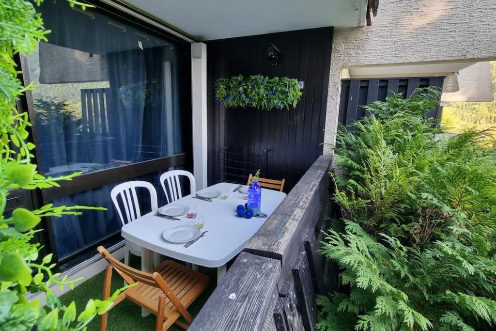 Ferienwohnung Chez K&D Au Col De L'Arzelier Chateau-Bernard Exterior foto